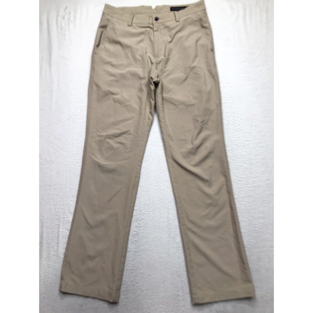 DUNNING Everbest Golf Pant Men 30x30 Khaki Tan Stretch Performance Chino